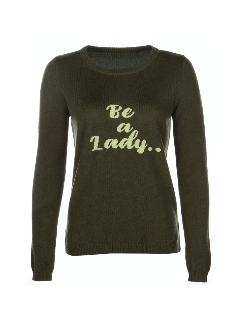 Be a Lady Scout cashmere jumpers, the designer cashmere range at malin darlin.